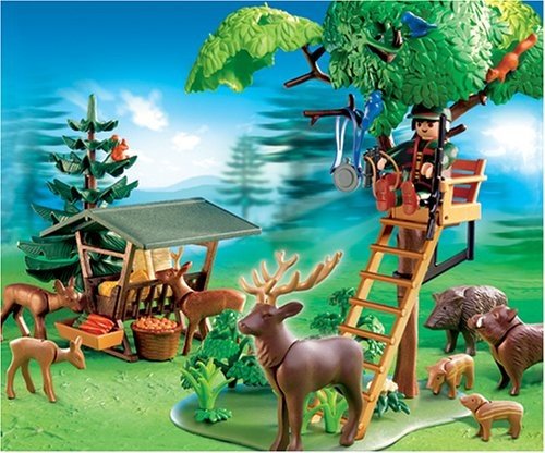 PLAYMOBIL® 4208 - Hochsitz mit Wildfütterung von PLAYMOBIL