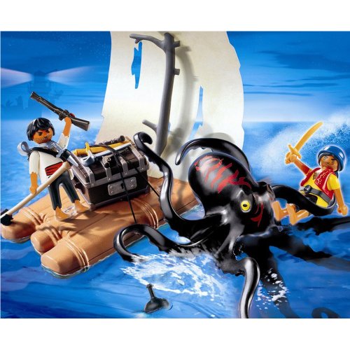 PLAYMOBIL® 4291 - Piraten - Riesenkrake mit Floß von PLAYMOBIL