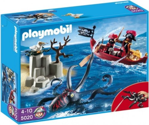 PLAYMOBIL® 5020 - Riesenkrake mit Boot und Insel von PLAYMOBIL