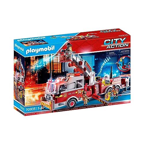 PLAYMOBIL® 70935 Feuerwehr-Fahrzeug: US Tower Ladder von PLAYMOBIL