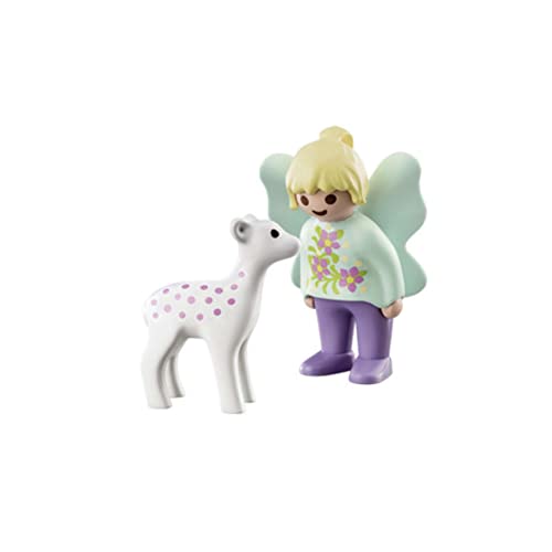 PLAYMOBIL 1.2.3 70402 Feenfreundin mit Rehkitz, Ab 1,5 bis 4 Jahre, Multicolor, Ab 18 Monaten von PLAYMOBIL