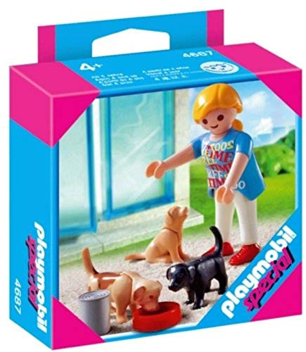 PLAYMOBIL 4687 Special - Frau mit Welpen von PLAYMOBIL