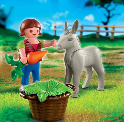 PLAYMOBIL 4740 - Special Kind mit Eselfohlen von PLAYMOBIL