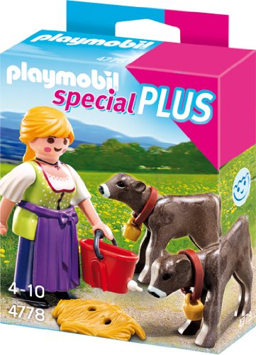 PLAYMOBIL 4778 Bäuerin mit Kälbchen PLAYMOBIL 4778 Bäuerin mit Kälbchen von PLAYMOBIL
