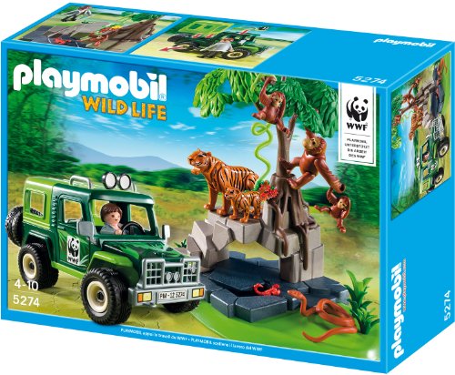 PLAYMOBIL 5274 WWFGeländewagen bei Tigern und Orangutans von PLAYMOBIL