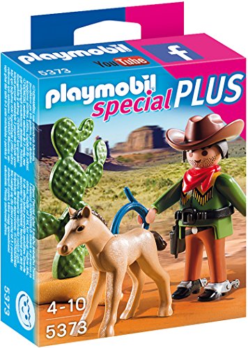 PLAYMOBIL 5373 Cowboy mit Fohlen von PLAYMOBIL