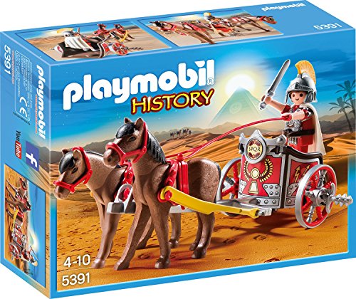 PLAYMOBIL History 5391 Römer-Streitwagen mit Figur, Pferde und Wagen, ab 4 Jahren PLAYMOBIL History 5391 Römer-Streitwagen mit Figur, Pferde und Wagen, ab 4 Jahren von PLAYMOBIL