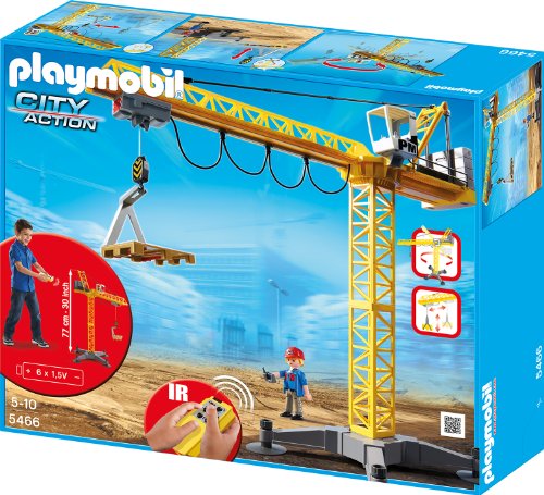 PLAYMOBIL 5466 Großer Baukran mit IR-Fernsteuerung PLAYMOBIL 5466 Großer Baukran mit IR-Fernsteuerung von PLAYMOBIL