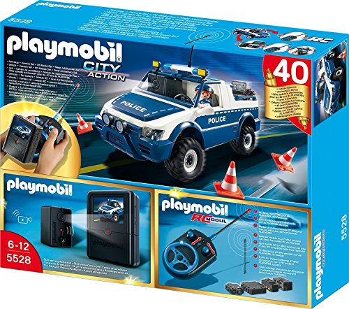 PLAYMOBIL 5528 RC-Polizeiauto mit Kamera-Set von PLAYMOBIL