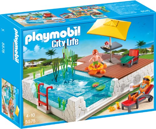PLAYMOBIL 5575 Einbau Swimmingpool von PLAYMOBIL