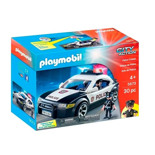PLAYMOBIL 5673 Policía Toy, Schwarz/Weiß von PLAYMOBIL