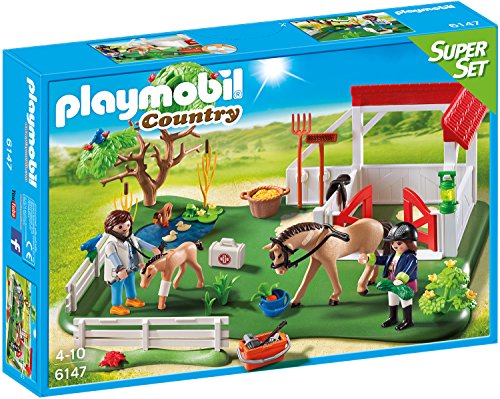 PLAYMOBIL 6147 Super Set Koppel mit Pferdebox PLAYMOBIL 6147 Super Set Koppel mit Pferdebox von PLAYMOBIL