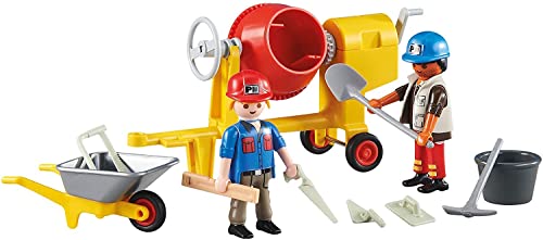 PLAYMOBIL 6339 2 Bauarbeiter mit Folienverpackung von Playmobil 6339 2 Bauarbeiter (Folienverpackung)