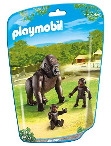 PLAYMOBIL 6639 Gorilla mit Babys von PLAYMOBIL