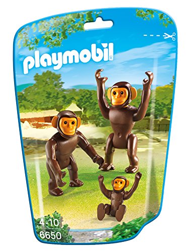 PLAYMOBIL 6650 2 Schimpansen mit Baby PLAYMOBIL 6650 2 Schimpansen mit Baby von PLAYMOBIL