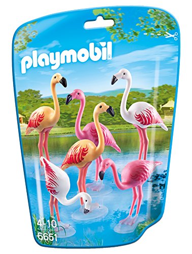 PLAYMOBIL Family Fun 6651 Flamingoschwarm, Ab 4 Jahren von PLAYMOBIL