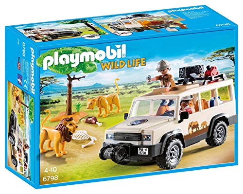 PLAYMOBIL Wild Life 6798 Safari-Geländewagen mit Seilwinde, Ab 4 Jahren von PLAYMOBIL