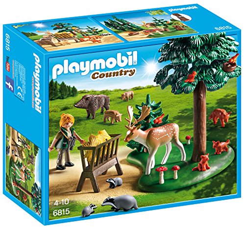 PLAYMOBIL 6815 Waldlichtung mit Tierfütterung von PLAYMOBIL