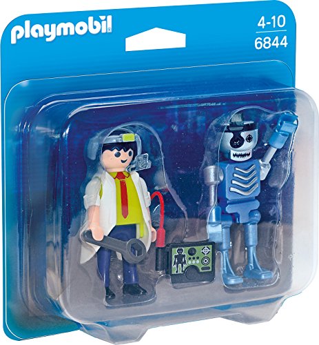 PLAYMOBIL 6844 Duo Pack Professor und Roboter von PLAYMOBIL