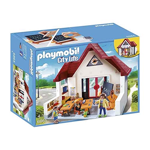 PLAYMOBIL 6865 Schulhaus, für 4 Jahre to 10 Jahre von PLAYMOBIL