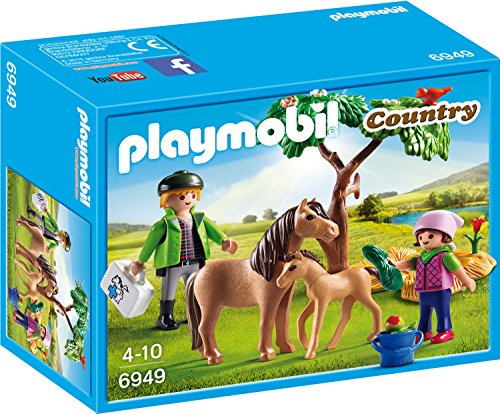 PLAYMOBIL 6949 - Ponymama mit Fohlen von PLAYMOBIL