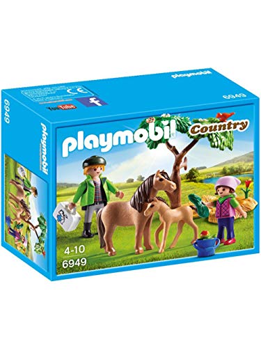 PLAYMOBIL 6949 - Ponymama mit Fohlen von PLAYMOBIL