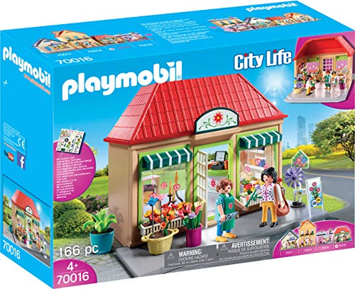 PLAYMOBIL City Life 70016 Mein Blumenladen, Ab 4 Jahren von PLAYMOBIL