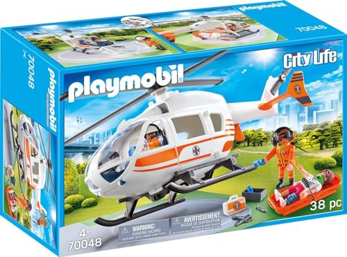PLAYMOBIL City Life 70048 Rettungshelikopter, Ab 4 Jahren PLAYMOBIL City Life 70048 Rettungshelikopter, Ab 4 Jahren von PLAYMOBIL