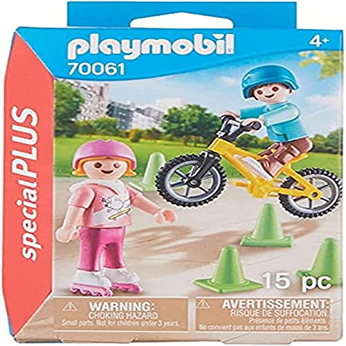 PLAYMOBIL 70061 Special Plus Kinder m. Skates u. BMX, von PLAYMOBIL