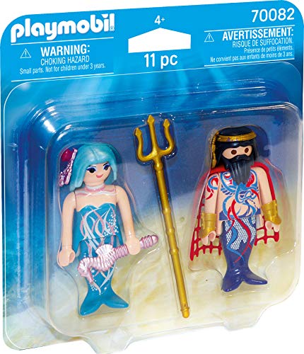 PLAYMOBIL 70082 DuoPack Meereskönig und Nixe von PLAYMOBIL