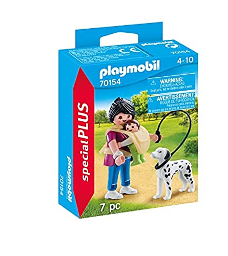 PLAYMOBIL Special Plus 70154 Mama mit Baby und Hund, ab 4 Jahren von PLAYMOBIL