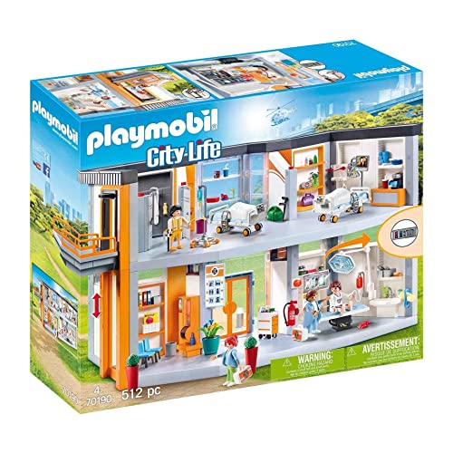 PLAYMOBIL City Life 70190 Großes Krankenhaus mit Einrichtung, Ab 4 Jahren PLAYMOBIL City Life 70190 Großes Krankenhaus mit Einrichtung, Ab 4 Jahren von PLAYMOBIL