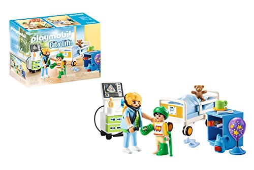 PLAYMOBIL City Life 70192 Kinderkrankenzimmer, Ab 4 Jahren von PLAYMOBIL