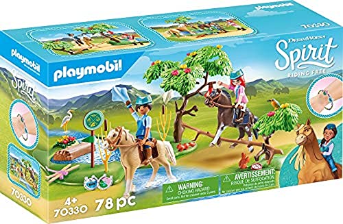 PLAYMOBIL 70330 DreamWorks Spirit Herausforderung am Fluss mit PRU und Chica Linda, Ab 4 Jahren PLAYMOBIL 70330 DreamWorks Spirit Herausforderung am Fluss mit PRU und Chica Linda, Ab 4 Jahren von PLAYMOBIL