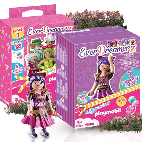 PLAYMOBIL 70384 EverDreamerz Viona 70389 EverDreamerz Überraschungsbox –Tauche EIN in eine Bunte Welt voller Spaß und Überraschungen! von PLAYMOBIL