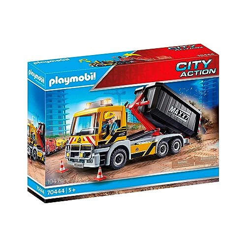 PLAYMOBIL City Action 70444 LKW mit Wechselaufbau, ab 5 Jahren von PLAYMOBIL
