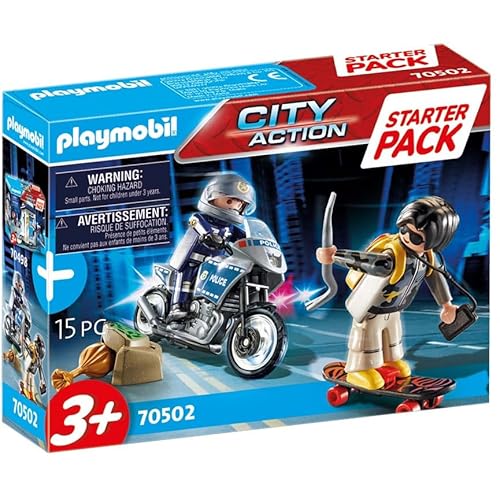 PLAYMOBIL 70502 City Action Starter Set Polizei Ergänzungsset von PLAYMOBIL