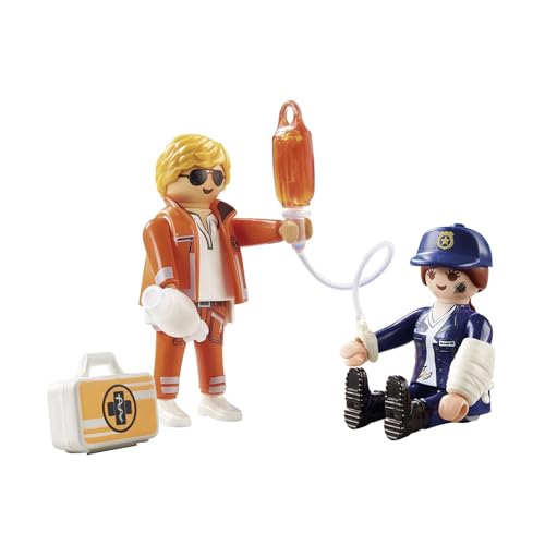 Playmobil 70823 Emergency Doctor/Policeman, Multicoloured, One Size von PLAYMOBIL