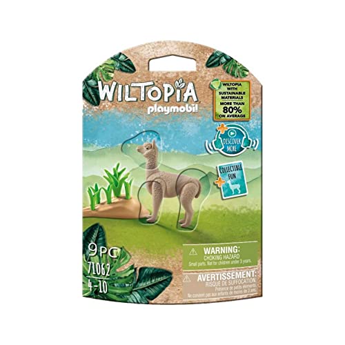 Playmobil 71062 Wiltopia Alpaca, Animal Toy,for Children 4-10, Sustainable Toy Animals, Aplaca Toy, Collectible Toy for Kids, Made Form 80% Recycled Material von PLAYMOBIL
