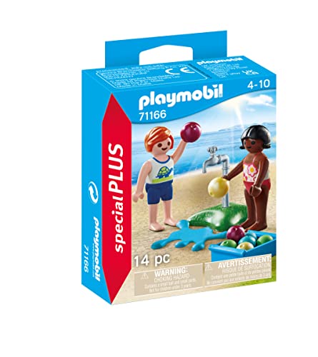PLAYMOBIL 71166 Kinder und Wasserballons, Mehrfarbig, one Size von PLAYMOBIL
