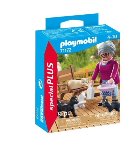 Playmobil Special Plus 71172 Grand-mère avec chats von PLAYMOBIL