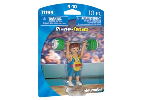 PLAYMOBIL 71199 Weightlifter, Mehrfarbig von PLAYMOBIL