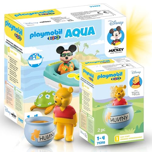 PLAYMOBIL 71417 1.2.3 & Disney: Mickys Bootstour 71318 1.2.3 & Disney: Winnies Stehauf-Honigtopf – Magische Abenteuer für die Kleinsten in Einer Welt voller Disney-Zauber! PLAYMOBIL 71417 1.2.3 & Disney: Mickys Bootstour 71318 1.2.3 & Disney: Winnies Stehauf-Honigtopf – Magische Abenteuer für die Kleinsten in Einer Welt voller Disney-Zauber! von PLAYMOBIL