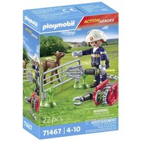 PLAYMOBIL 71467 - Action Heroes - Feuerwehr-Tierrettung von PLAYMOBIL