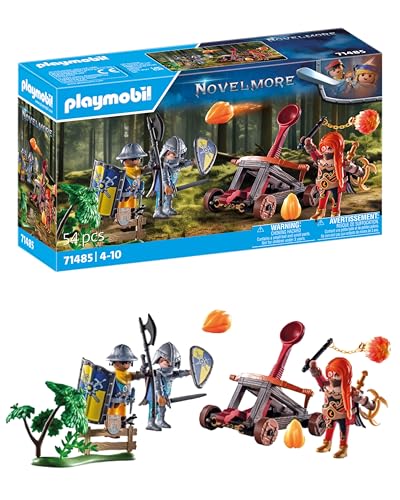 PLAYMOBIL | Novelmore | Duell zwischen Novelmore-Rittern und Burnham Raiders | Spielzeug für Kinder ab 4 Jahren | 71485 PLAYMOBIL | Novelmore | Duell zwischen Novelmore-Rittern und Burnham Raiders | Spielzeug für Kinder ab 4 Jahren | 71485 von PLAYMOBIL