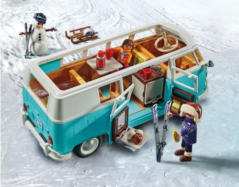 PLAYMOBIL 71522 Volkswagen T1 Bus Winteredition Special Edition von PLAYMOBIL