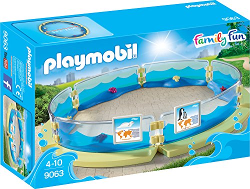 PLAYMOBIL Family Fun 9063 Meerestierbecken, Ab 4 Jahren von PLAYMOBIL