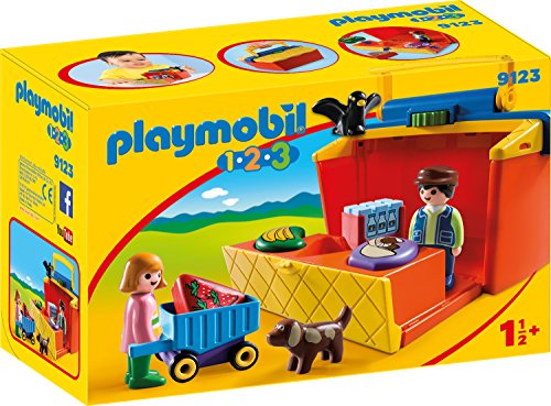 PLAYMOBIL 9123 Mein Marktstand zum Mitnehmen von PLAYMOBIL