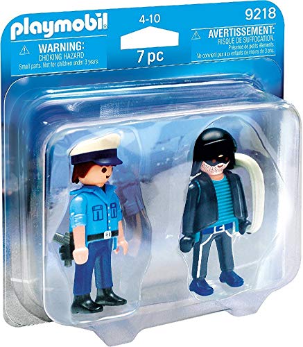 PLAYMOBIL 9218 Duo Pack Polizist und Langfinger von PLAYMOBIL