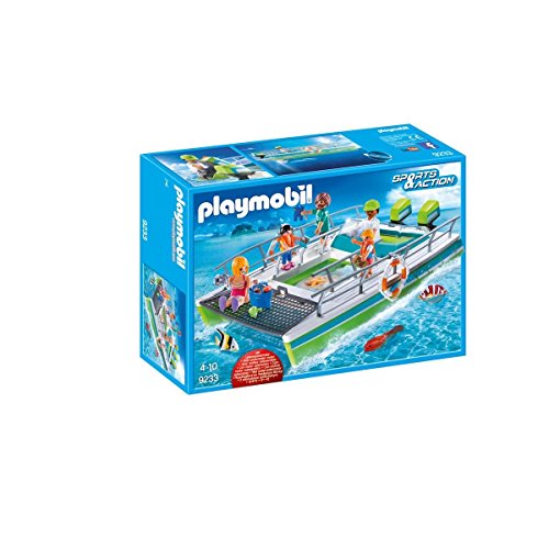 PLAYMOBIL 9233 Glasbodenboot mit Unterwassermotor von PLAYMOBIL